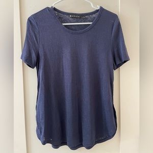 Athleta women's blue size small t-shirt